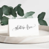 Glutenfreie Tischzinnkarte