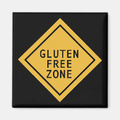Glutenfreie Zone Magnet (Vorne)