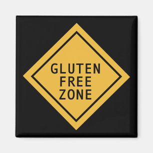Glutenfreie Zone Magnet