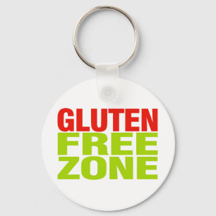 Glutenfreie Zone (Zöliakie) Schlüsselanhänger
