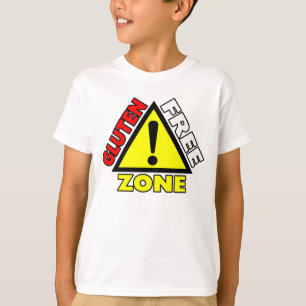 Glutenfreie Zone (Zöliakie - Weizenallergie) T-Shirt