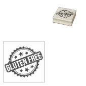 Glutenfreier Knopf Gummistempel (Stempel)