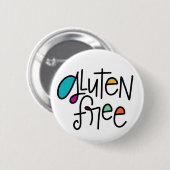 Glutenfreier Pinselknopf Button (Vorne & Hinten)