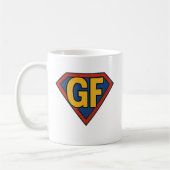 Glutenfreier Superheld Kaffeetasse (Links)