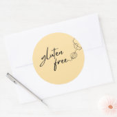 Glutenfreies Backen Runder Aufkleber (Umschlag)