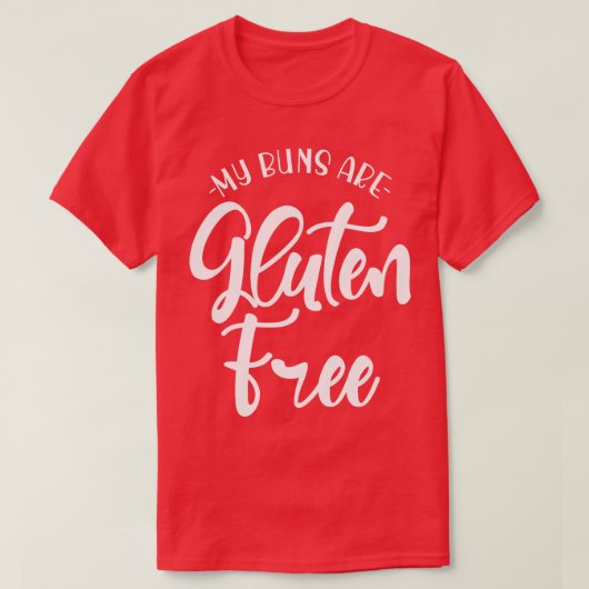 Glutenfreies Baker Geschenk Celiac Glutenfrei T-Shirt (Design vorne)