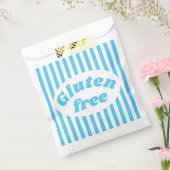 Glutenfreies Blaues weißes Süßband Geschenktütchen (Versiegelt)