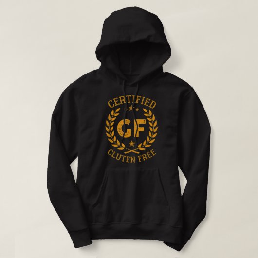 Glutenfreies Brot Celiac Disease A Hoodie (Design vorne)