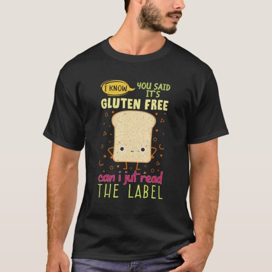 Glutenfreies Brot Celiac Disease A T-Shirt (Vorderseite)