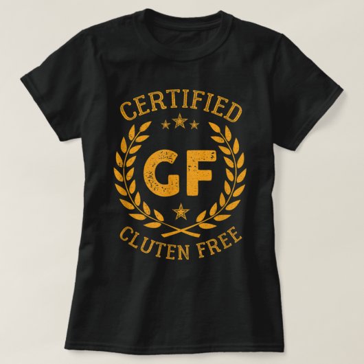 Glutenfreies Brot Celiac Disease A T-Shirt (Design vorne)