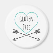 Glutenfreies Buttom Magnet (Vorne)