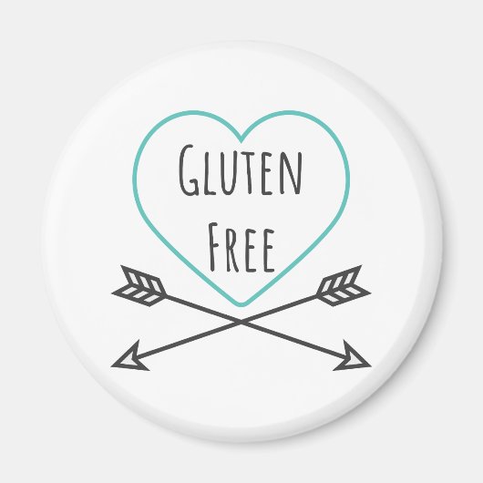 Glutenfreies Buttom Magnet (Vorne)