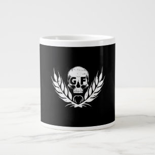 Glutenfreies Cooles Schädelgeschenk Jumbo-Tasse