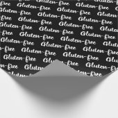 Glutenfreies Druckgeschenk Geschenkpapier (Ecke)