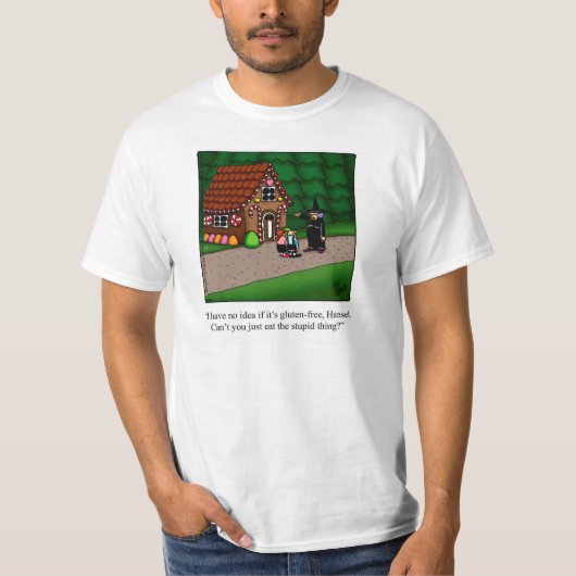 Glutenfreies Spaß Tee Shirt (Vorderseite)