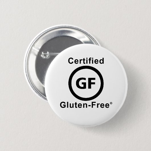 Glutenfreies Symbol Button (Vorne & Hinten)