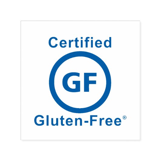 Glutenfreies Symbol Permastempel (Design)