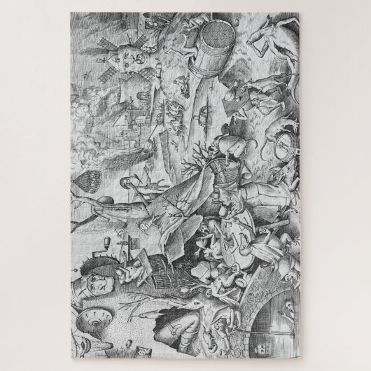 Gluttonie (Gula), Die sieben toten Sünden Puzzle (Vertikal)