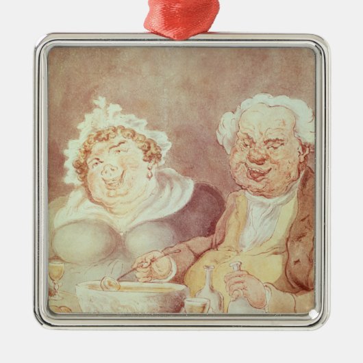 Gluttons, c.1800-05 silbernes ornament (Vorne)