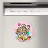 Gluttony Sloth Magnet (In Situ (Geschirrspüler))