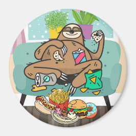 Gluttony Sloth Magnet