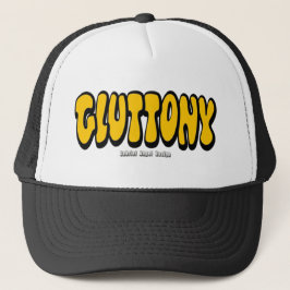 Gluttony Thick Logo Truckerkappe