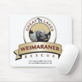 GLWR Logo-Mausunterlage Mousepad (Mit Mouse)