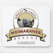 GLWR Logo-Mausunterlage Mousepad (Vorne)