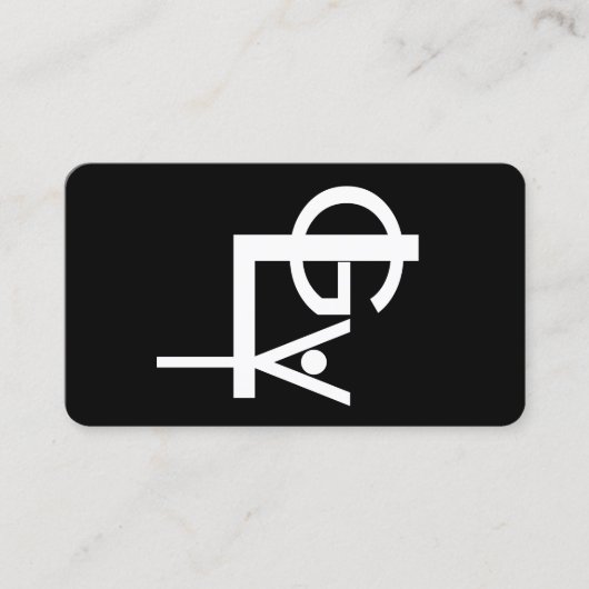 GLY Business Cards Visitenkarte (Vorderseite)