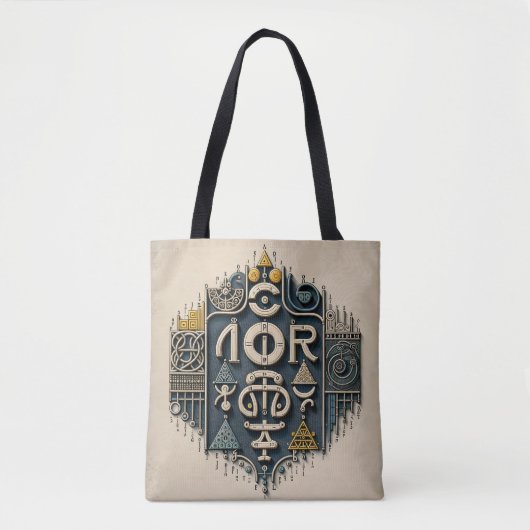 Glyphen-Nexus Tasche (Vorderseite)