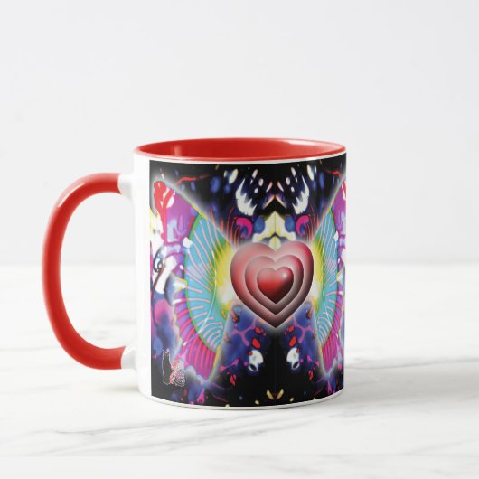 Glys-Herzen Tasse (Links)