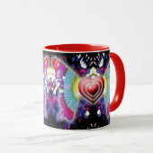 Glys-Herzen Tasse (VorderseiteRechts)