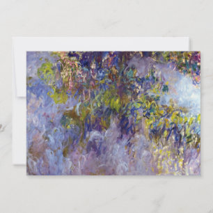 Glyzinie (linke Hälfte) von Claude Monet