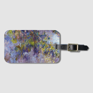 Glyzinie (linke Hälfte) von Claude Monet Gepäckanhänger
