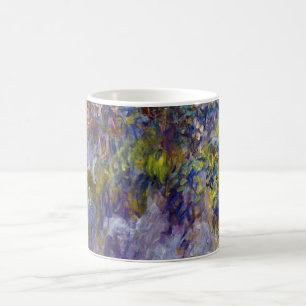 Glyzinie (linke Hälfte) von Claude Monet Kaffeetasse