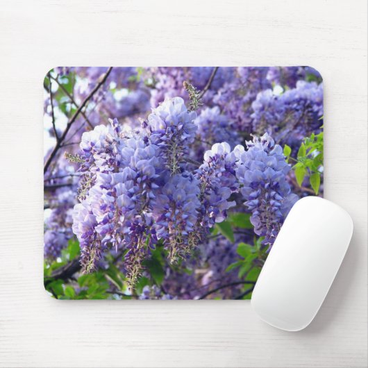 Glyzinien Mosepad Mousepad (Mit Mouse)