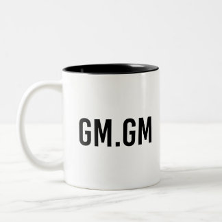 GM GM - NFT Black Zweifarbige Tasse