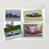 GM Racing Postkarte (Vorderseite)