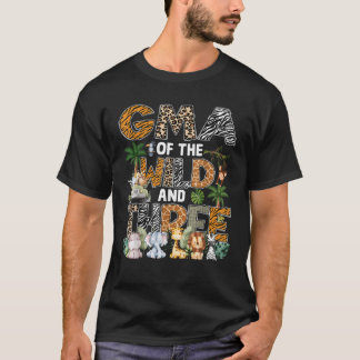 Gma der wilden drei Zoo 3Rd Geburtstag Safari Jung T-Shirt