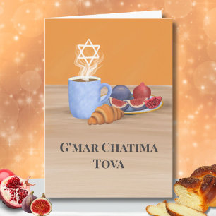 G'mar Chatima Tova Kaffee, Granatapfel Karte