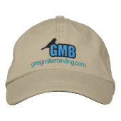 GMB einfaches, 2-fach-Logo Bestickte Baseballkappe (Vorderseite)