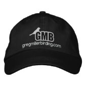 GMB einfaches, besticktes Logo mit Doppelstich Bestickte Kappe (Vorderseite)