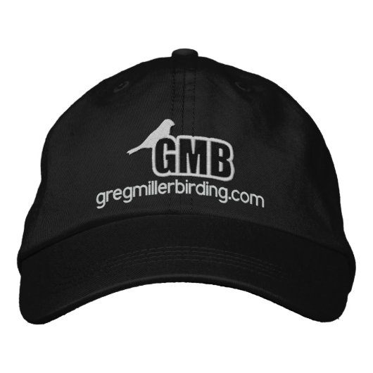 GMB einfaches, besticktes Logo mit Doppelstich Bestickte Kappe (Vorderseite)