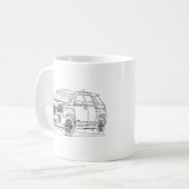 GMC-Gelände 2016 Kaffeetasse (Vorderseite Links)