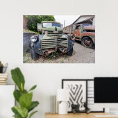 GMC HEAVY DUTY 1941 TRUCK POSTER (Heimbüro)