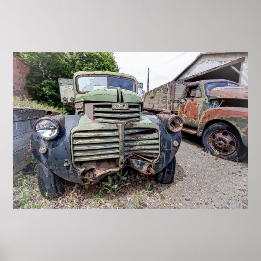 GMC HEAVY DUTY 1941 TRUCK POSTER (Vorne)