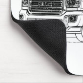 GMC-Sierra HD 2015 Mousepad (Ecke)