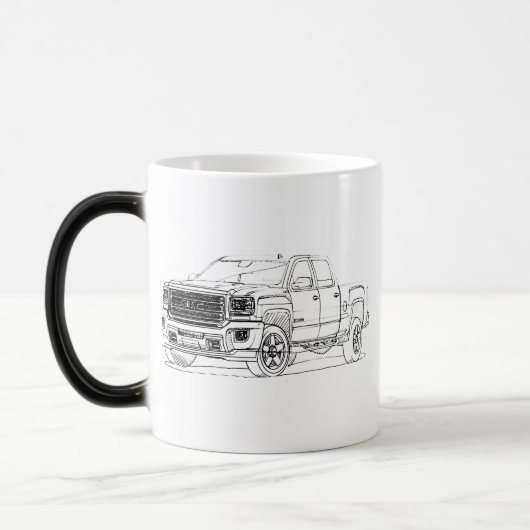 GMC-Sierra HD 2015 Verwandlungstasse (Links)