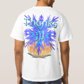 Gme Fire Flakes Danke! T-Shirt (Rückseite)