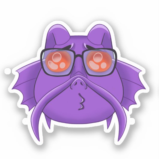 GMJabberwocky UWU Sticker (Vorderseite)